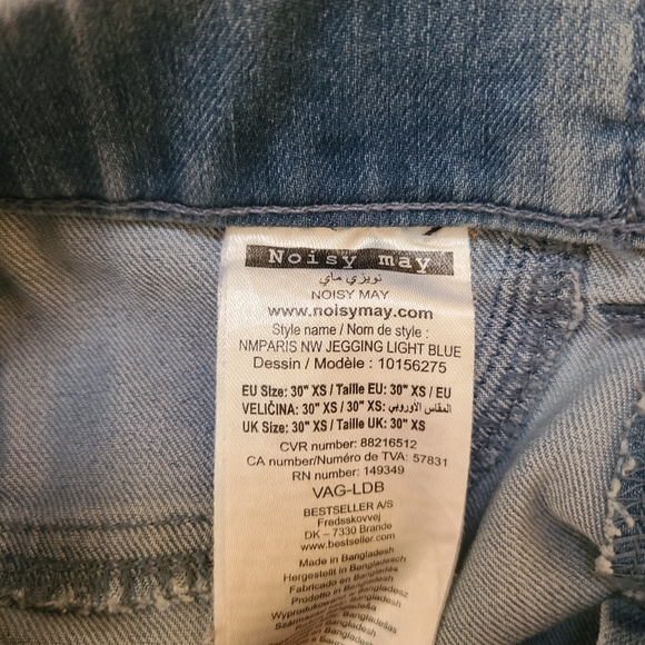 NOISY MAY| light wash denim - Picture 5 of 5